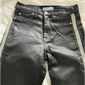 7 For All Mankind B(Air) High Waist Skinny With Snake Side. Size 27